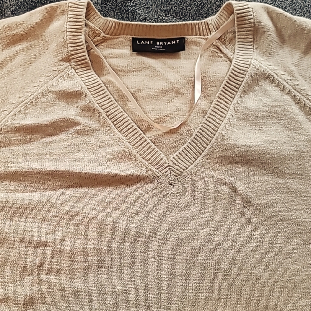 Lane Bryant Short sleeved sweater